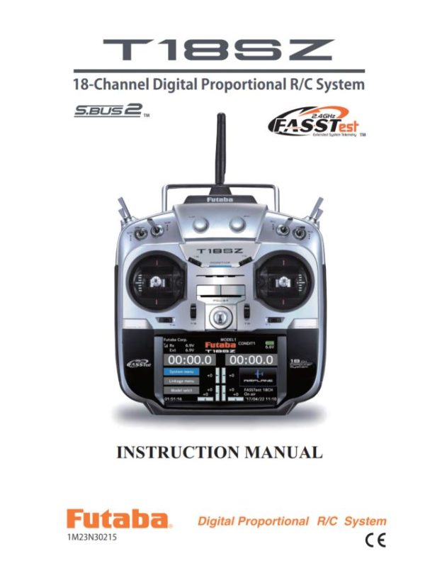 18SZ (70th Anniv.) Printed Manual