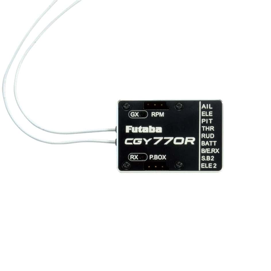 CGY770R Helicopter 3D/F3C Flight Control Gyro - FutabaUSA CGY770R Helicopter 3D/F3C Flight Control Gyro - FutabaUSA