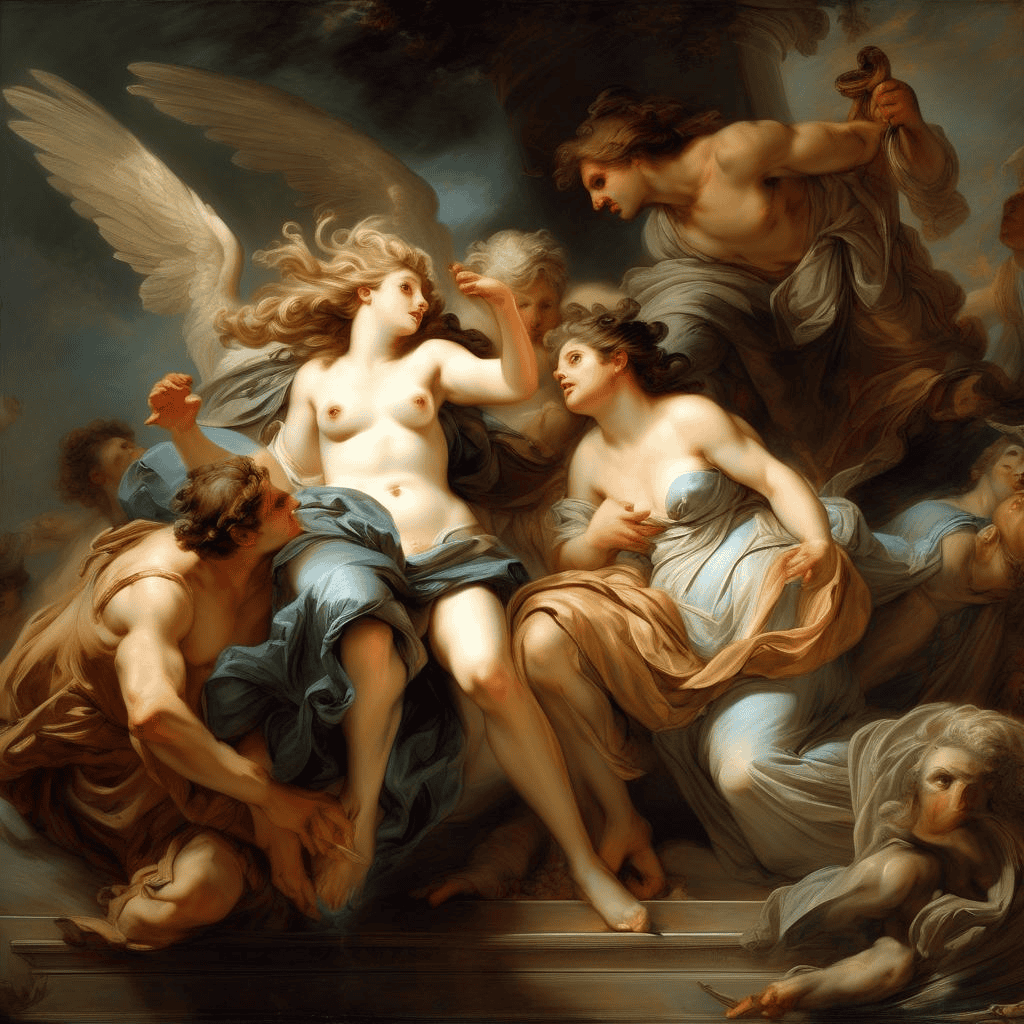 Psyche – Jean-Baptiste Greuze