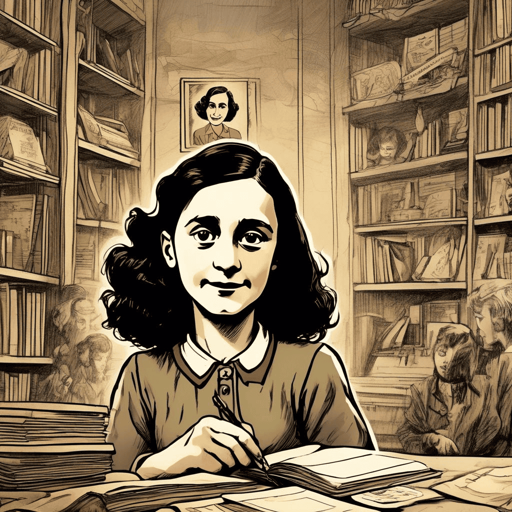 Anne Frank: The Anne Frank House Authorized Graphic Biography by Sid Jacobson