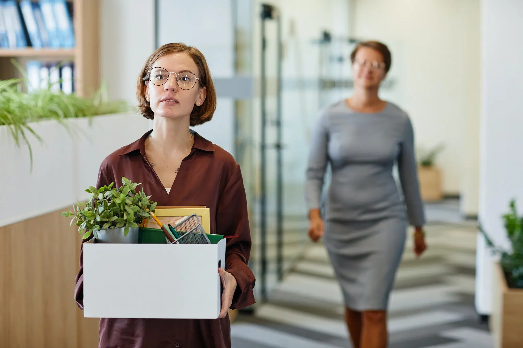Young Woman Starting New Job