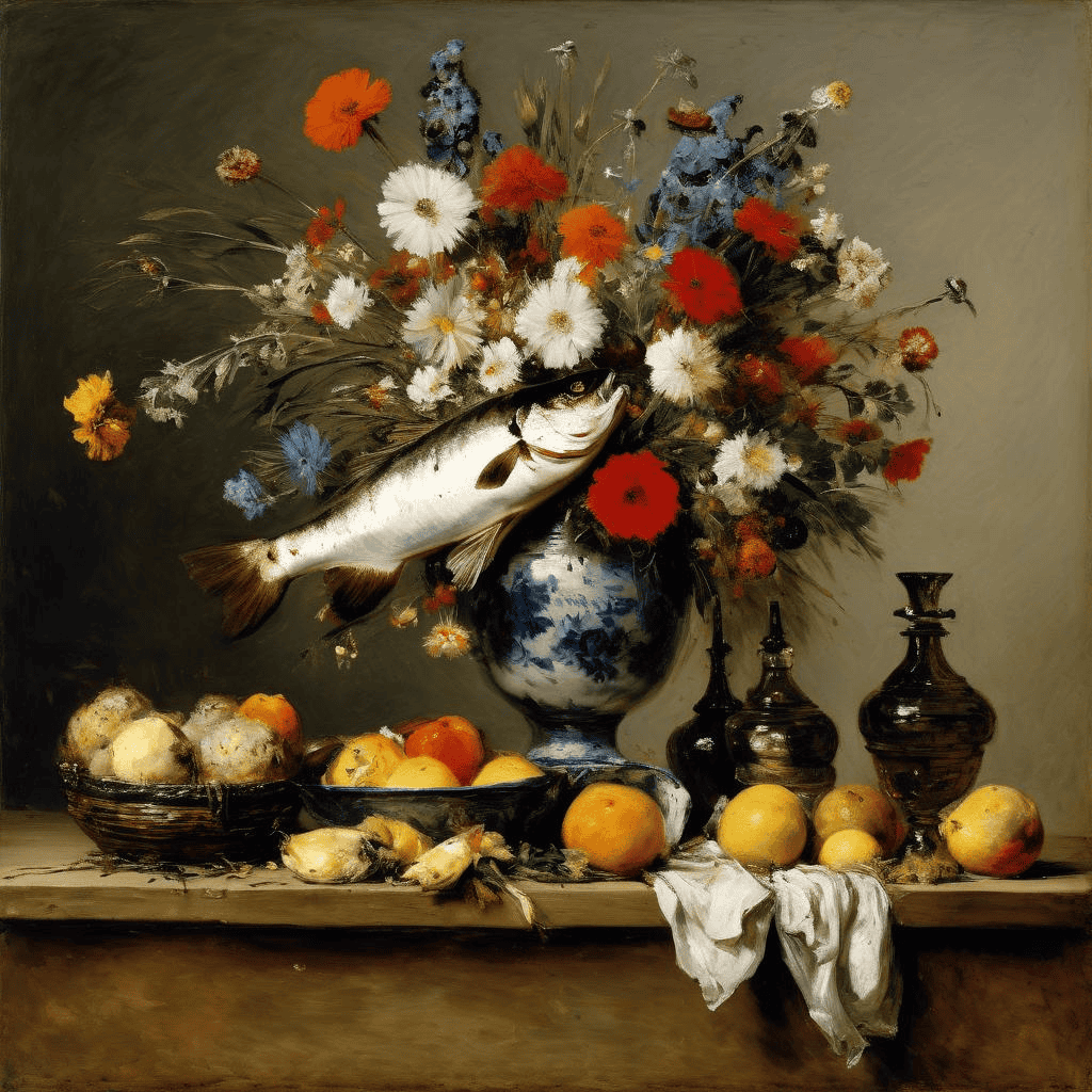 Mullet and Fish – Eugene Boudin