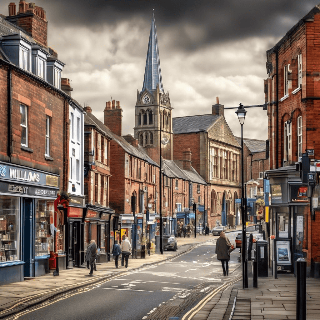 Church Street, Oswestry, Shropshire – William Williams