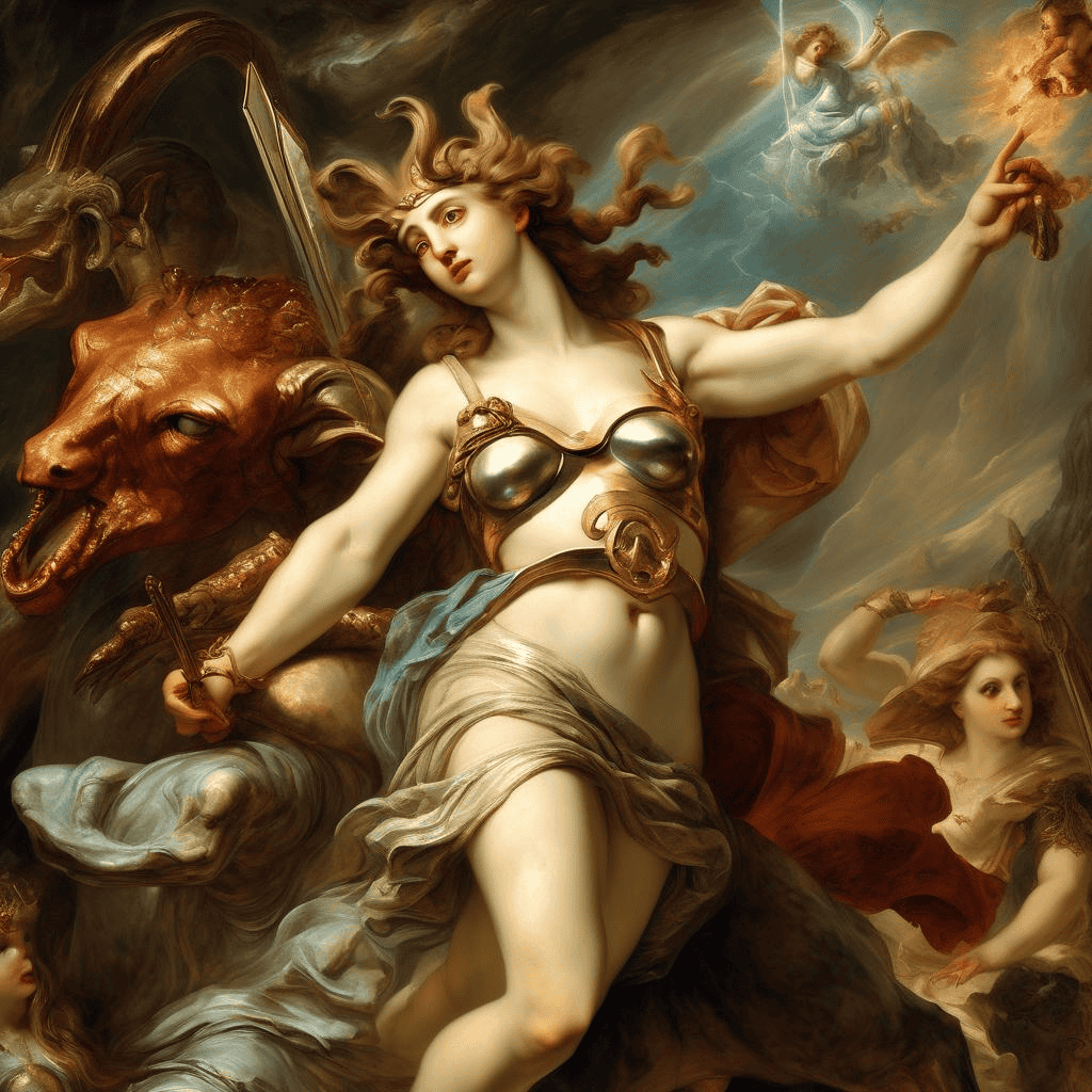 Perseus Frees Andromeda – Theodoor van Thulden
