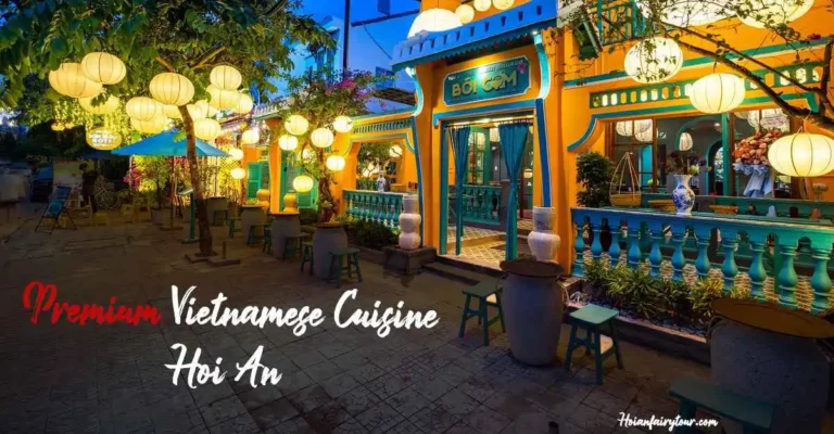 Vietnamese Cuisine in Hoi An