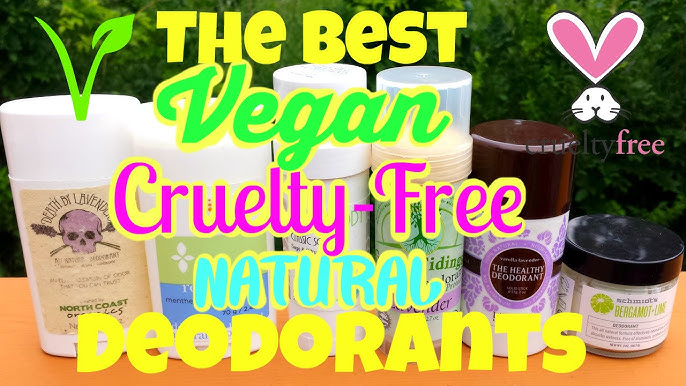 Vegan deodorants