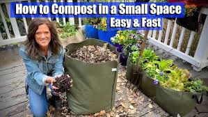 Home composting system for small spaces