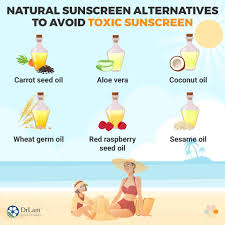 Natural sunscreens alternatives