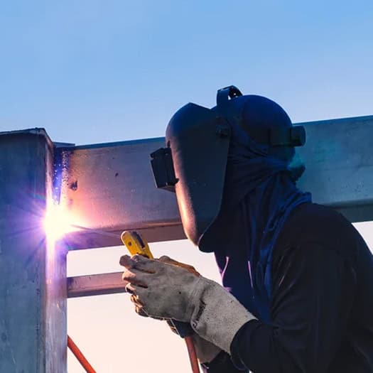 STRUCTUE ARC WELDER 1G 3G 6MM PLATE