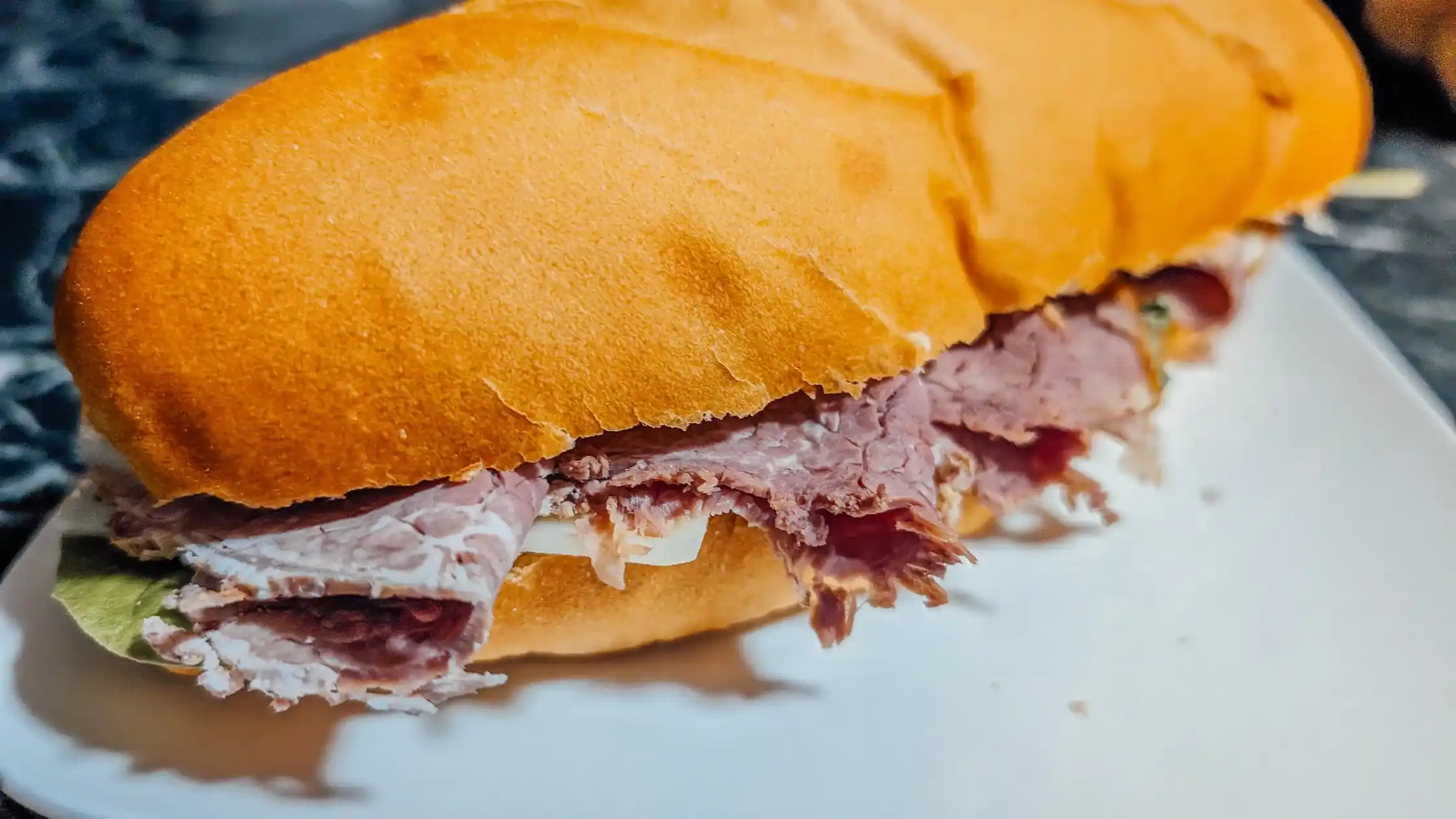 Easy Roast Beef Subway Inspired Submarine Sandwich. - A Cents For Cookery