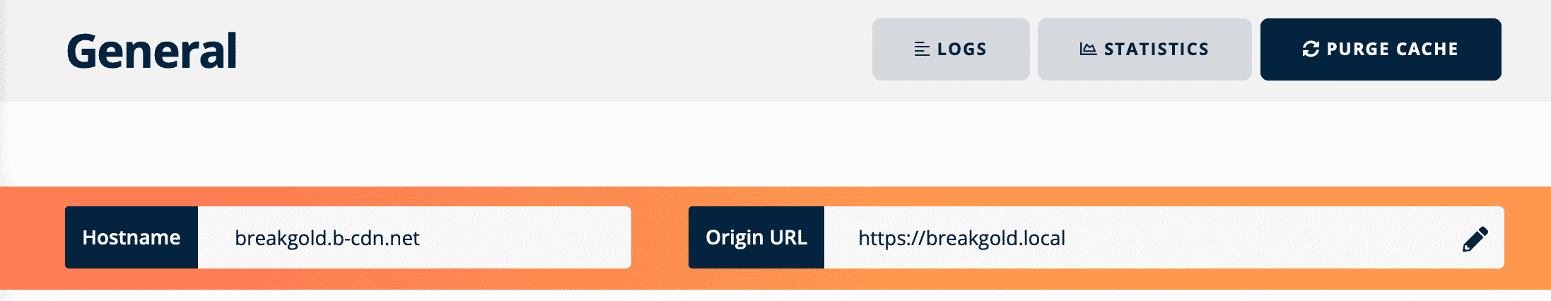 hostname and original url setup in breakdance builder