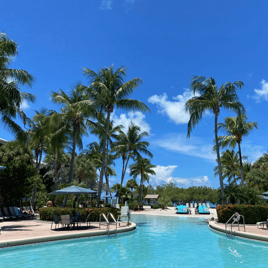 original tropical resort picture inputted into dalle-2