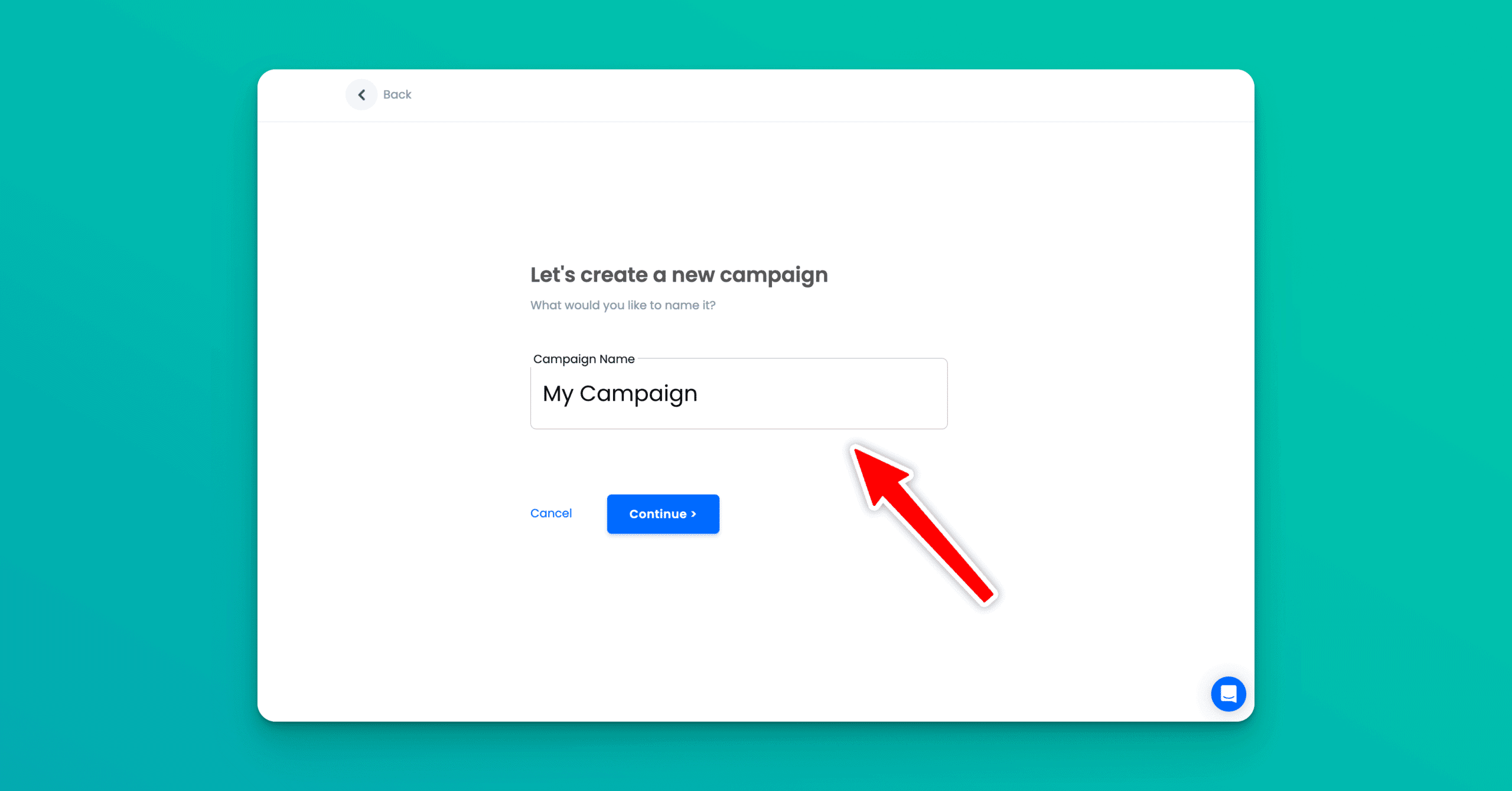 Creating a new campaign with Instantly.ai