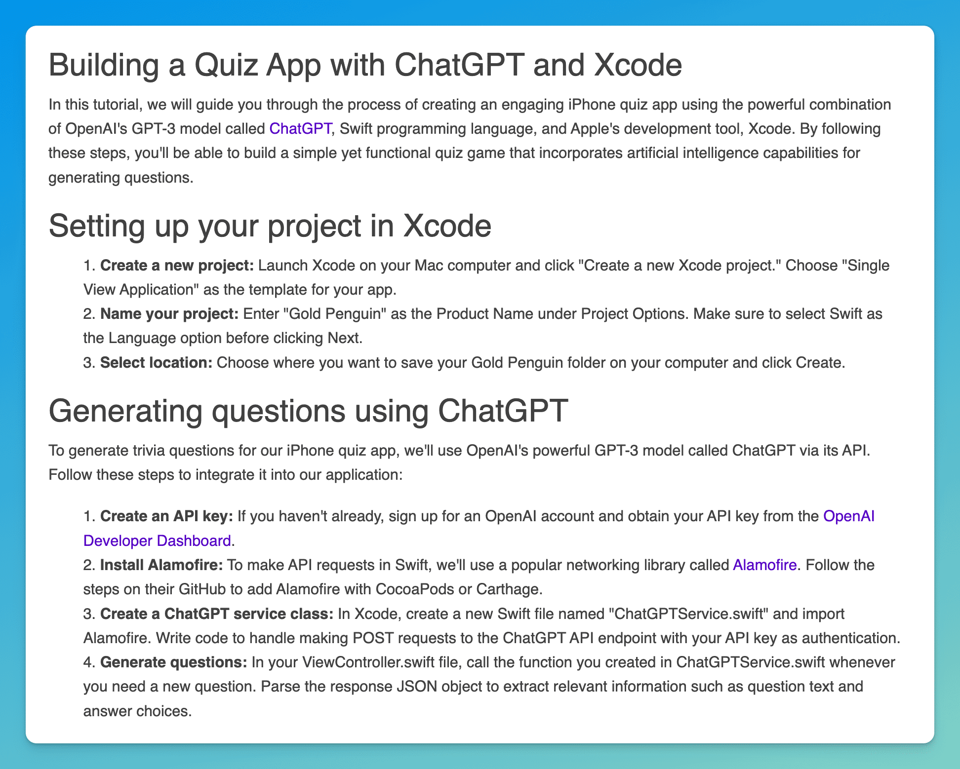 Starter text for Content at Scale's YouTube to Blog post feature and the first 3 paragraphs of the article.