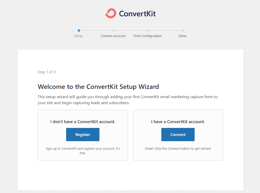 convertkit setup