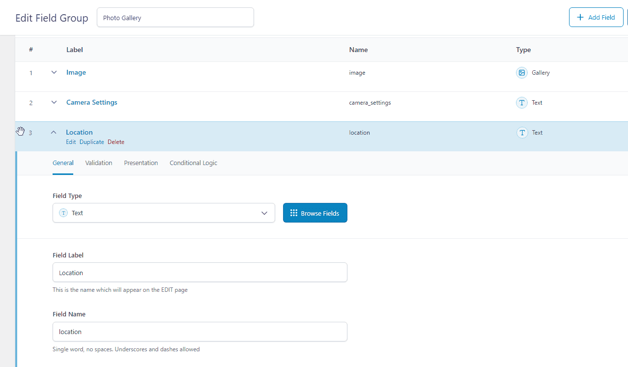 add custom post type fields in Breakdance
