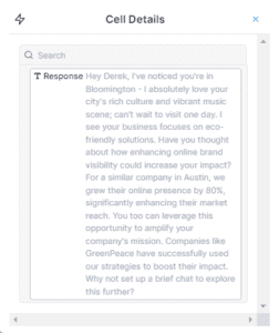 chatGPT cold email