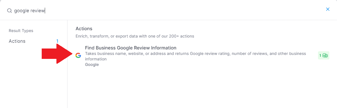 Find Business Google Review Information