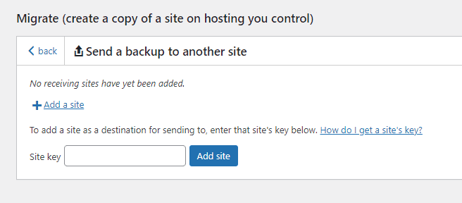 updraft site key
