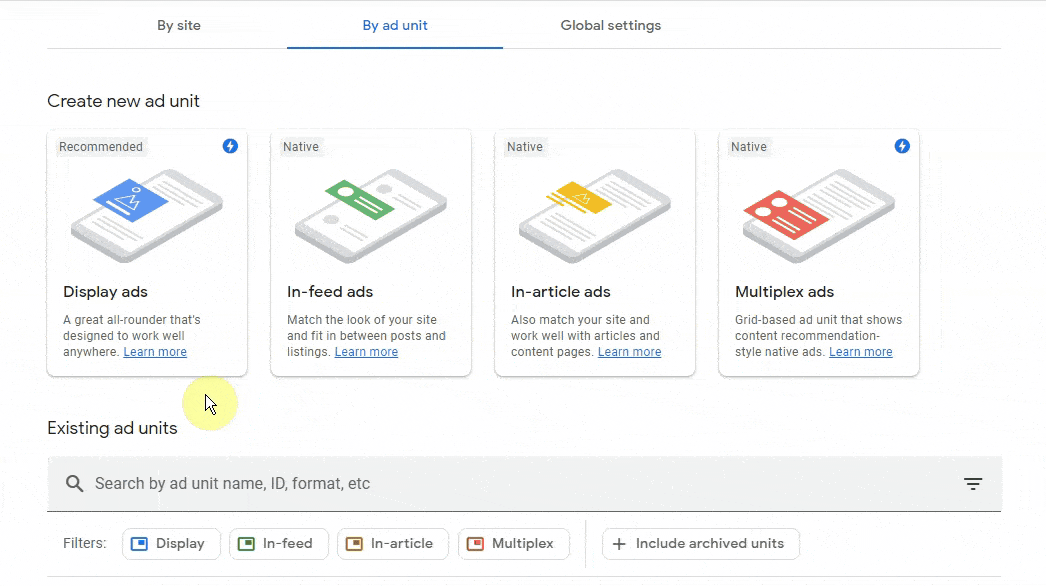 add Google AdSense to Breakdance