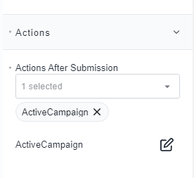 activecampaign form action