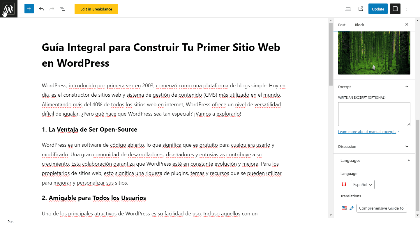 add Spanish translation in Breakdance