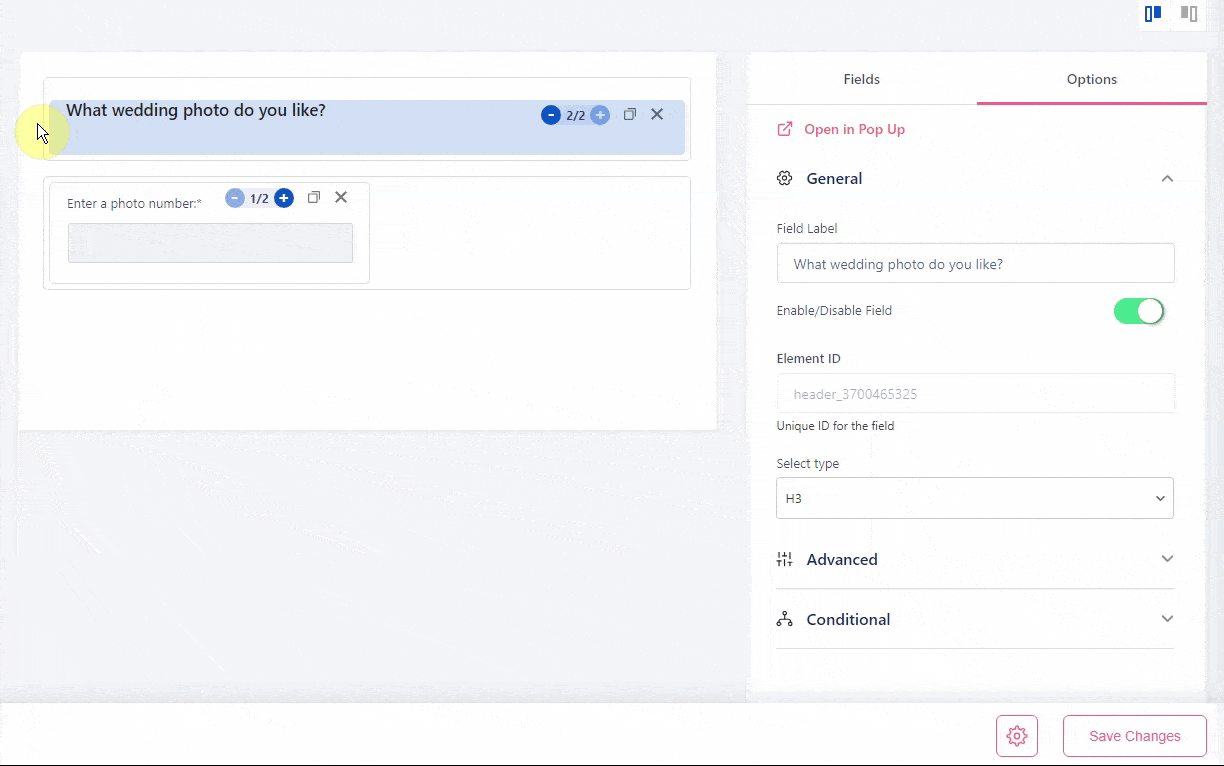 add field label WooCommerce