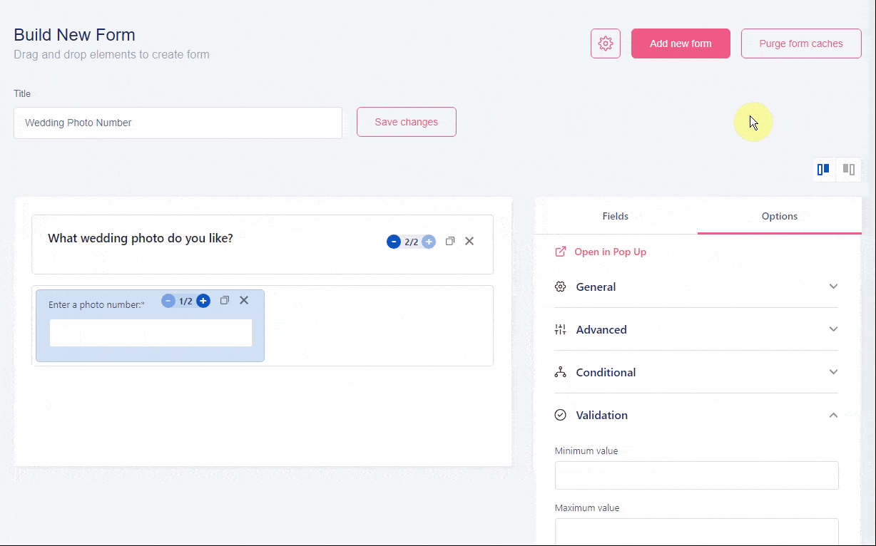 add product categories on custom fields