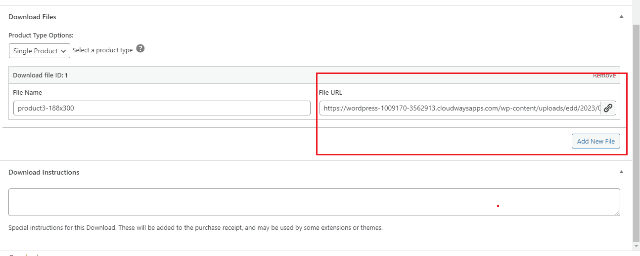 add download file