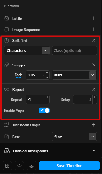 add split text in motion.page