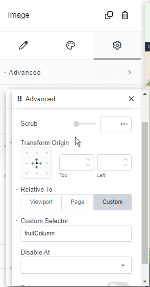 Breakdance custom selector