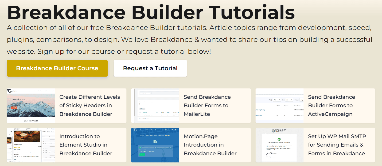 Gold Penguin Breakdance Builder Tutorials