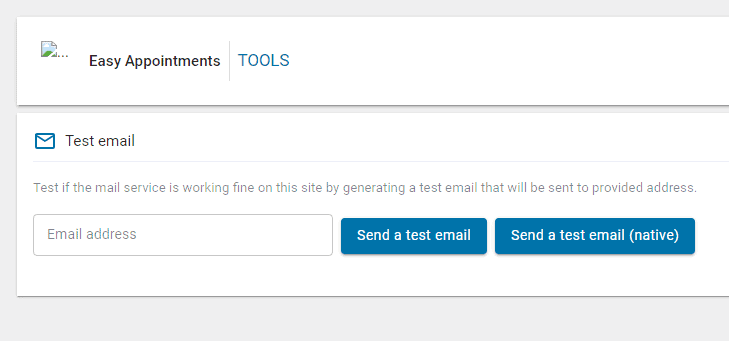 Easy Appointments plugin settings