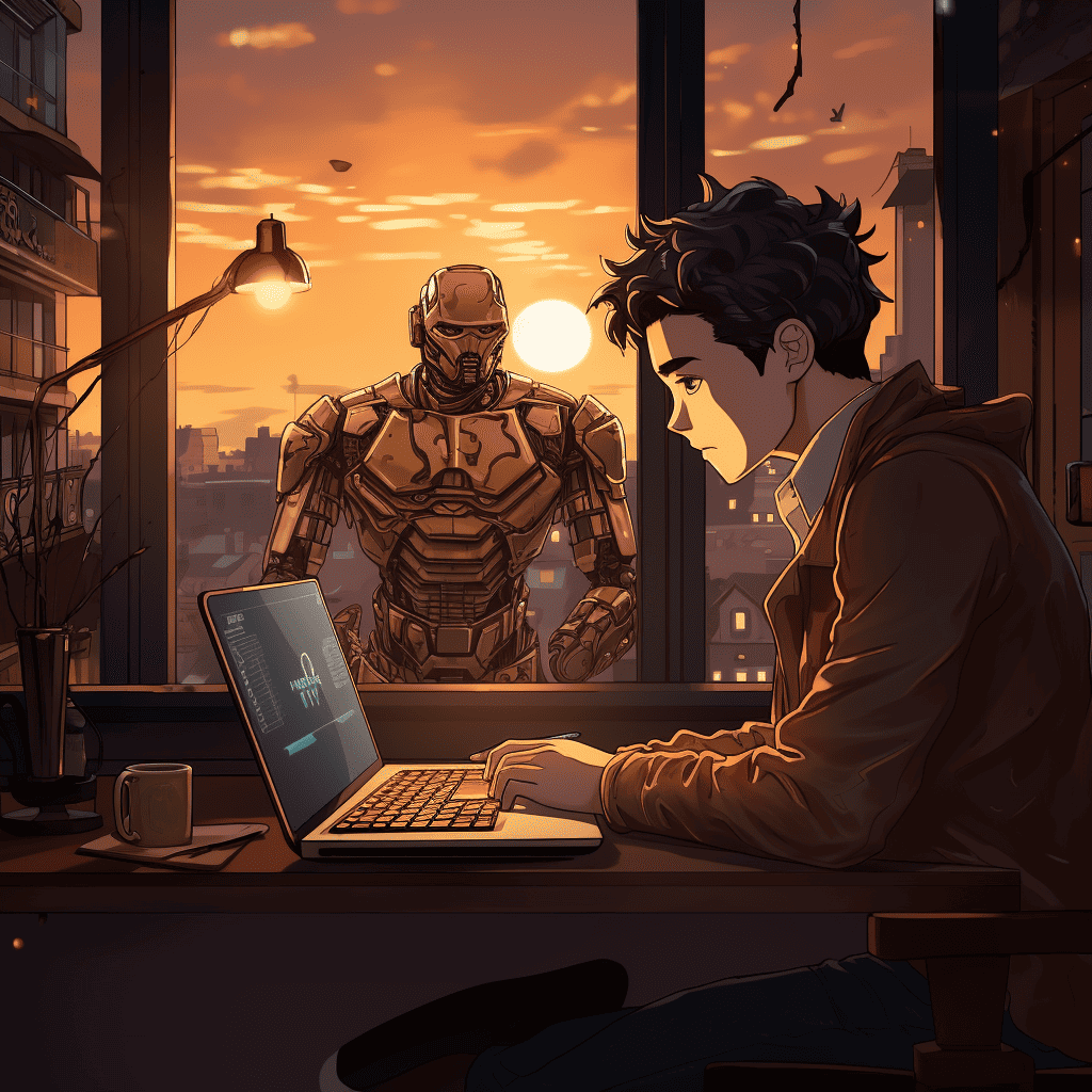 Writing with an AI looming over your shoulder.