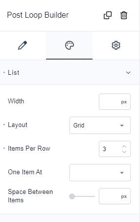 adding post loop builder in Breakdance