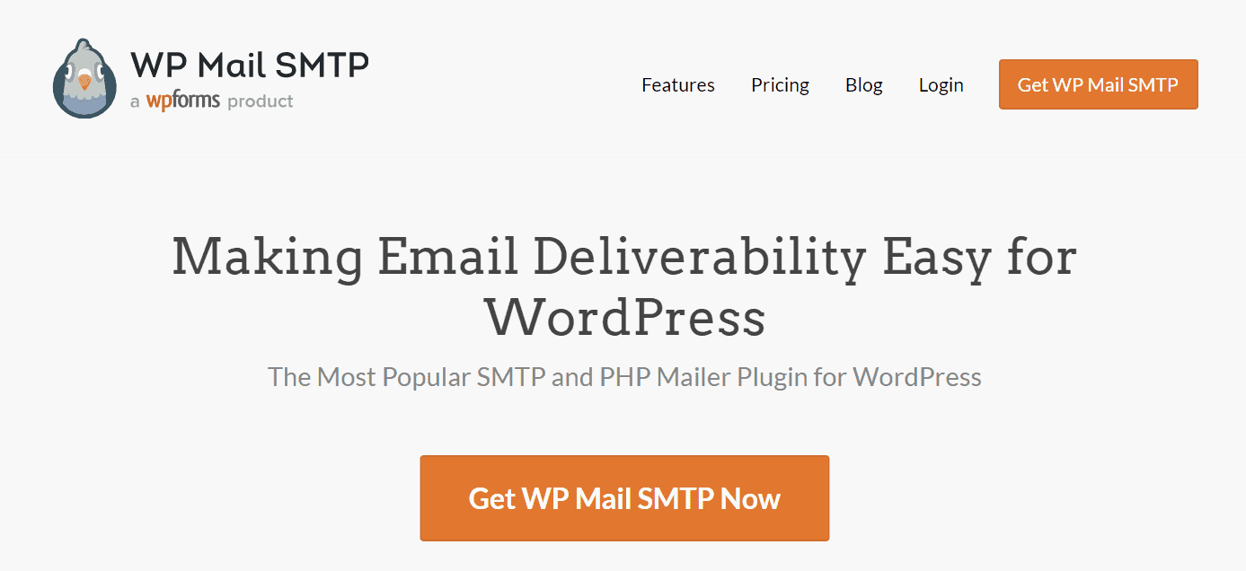 WP Mail SMTP Landing Page