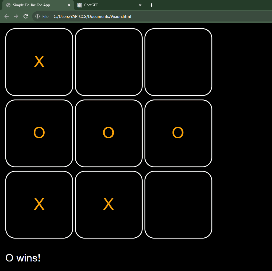 Creating Web Apps with Vision