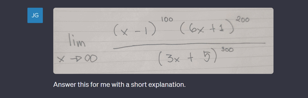 Solving with Vision
