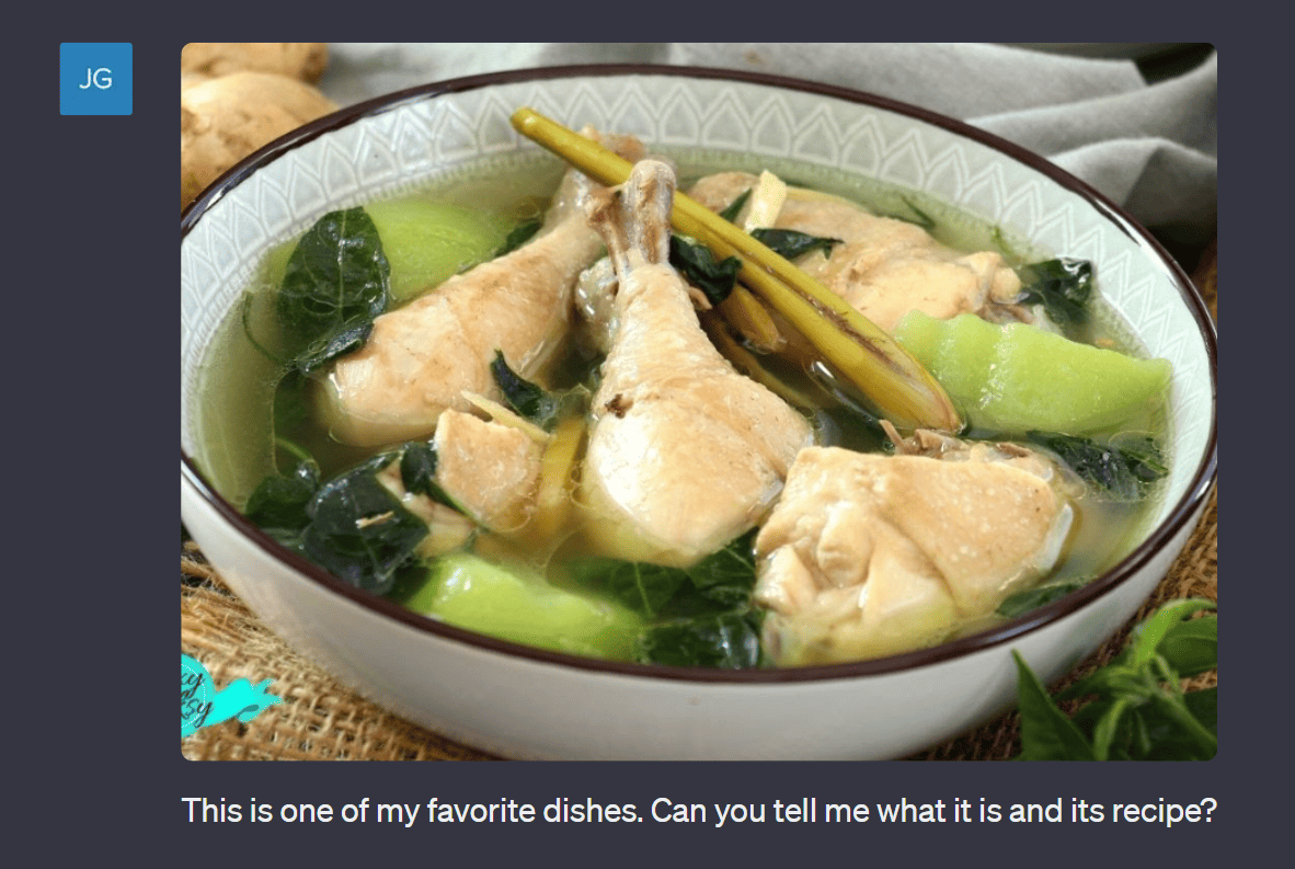 Recipes with Vision