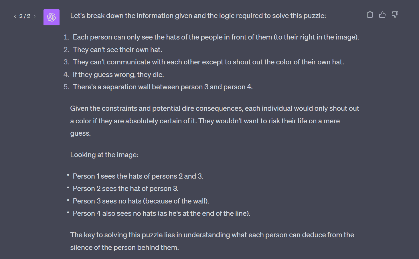 Brain Teasers with Vision