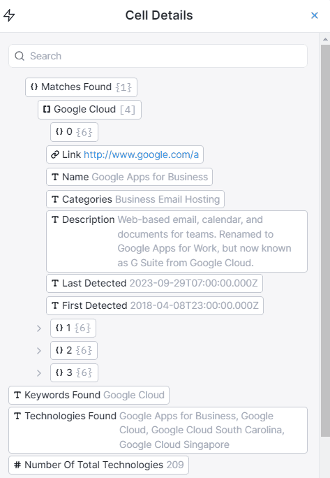 add data as column on Clay table