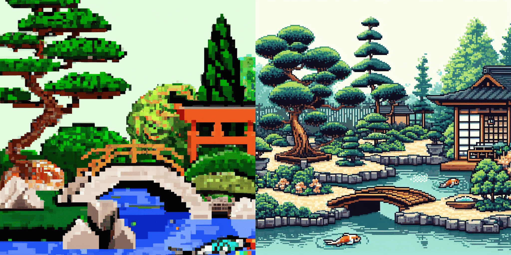 DALL-E Comparison: Pixel Art