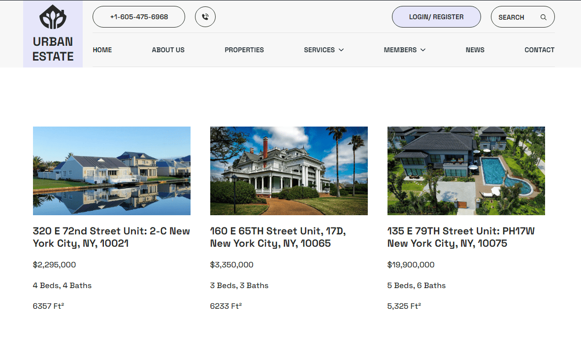 real-estate website 