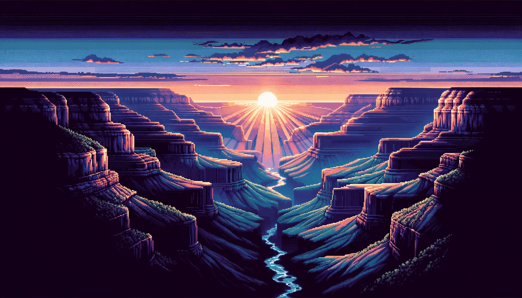 DALL-E 3's Grand Canyon
