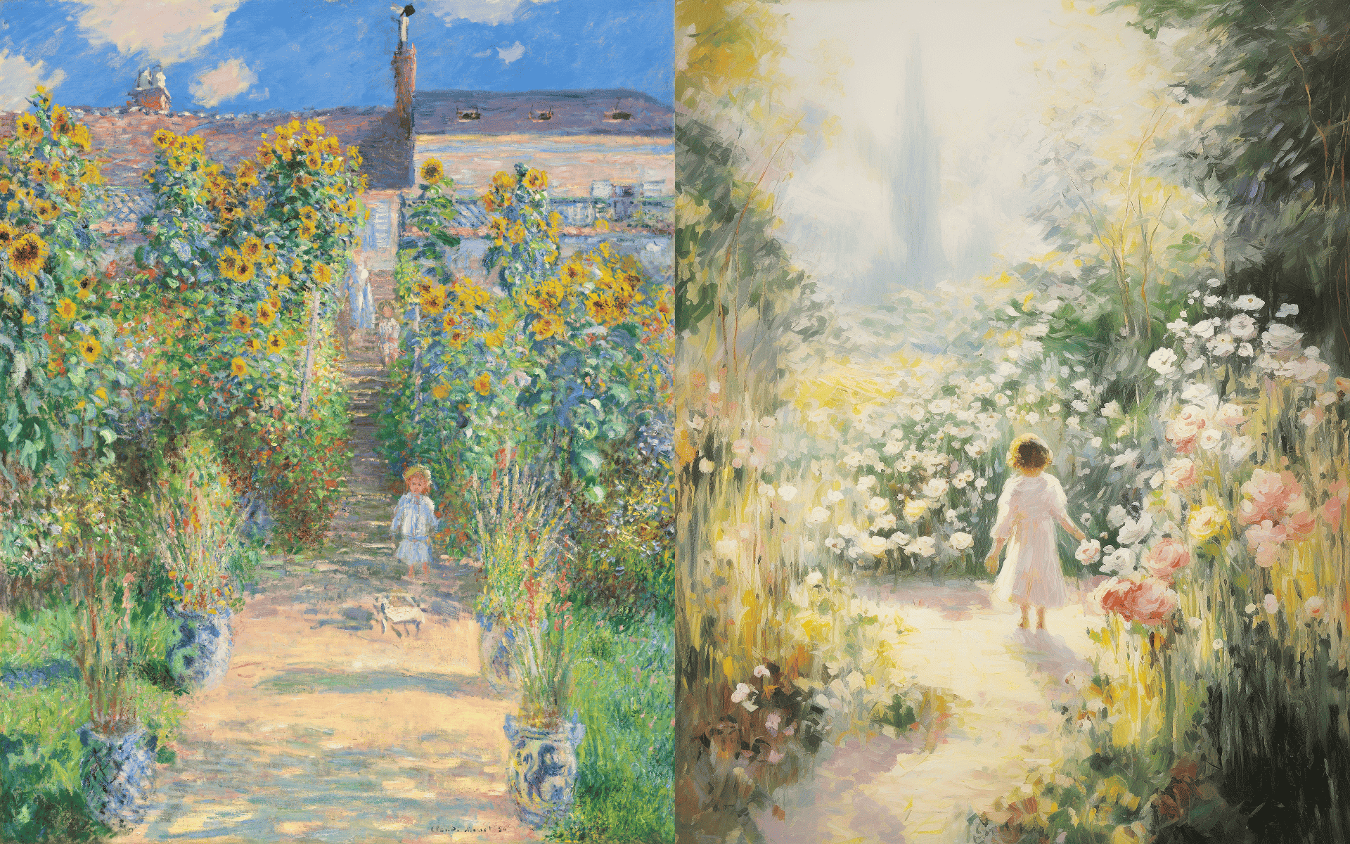 Monet vs. AI