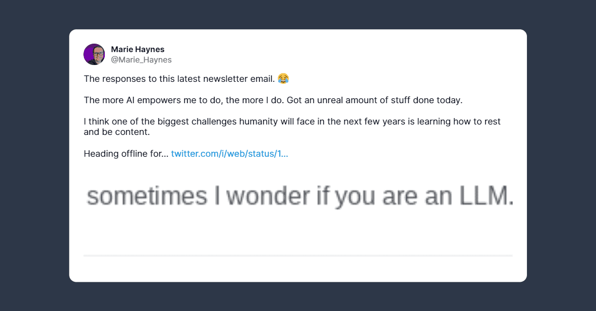 Marie Haynes Tweet