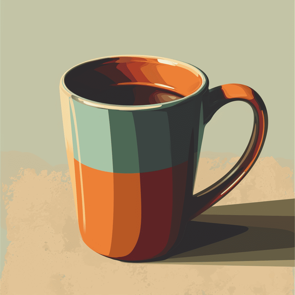 Midjourney V6 Digital Art: Flat Vector