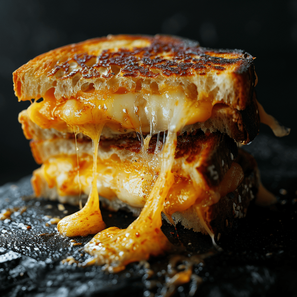 Midjourney V6 Realism: Grilled Cheese