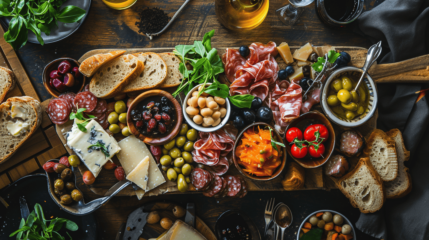 Midjourney V6 Realism: Charcuterie