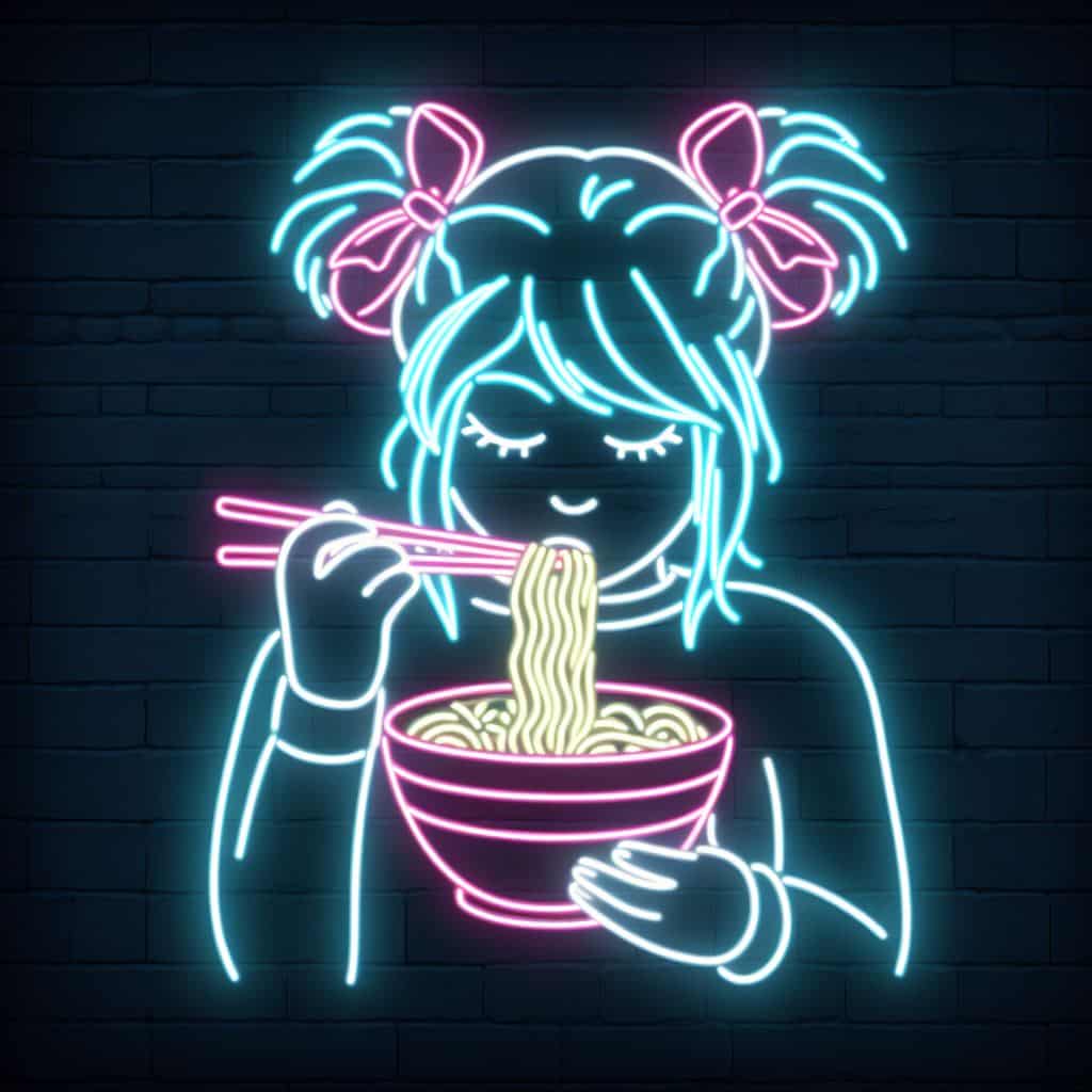 DALL-E 3 Digital Art: Neon Art